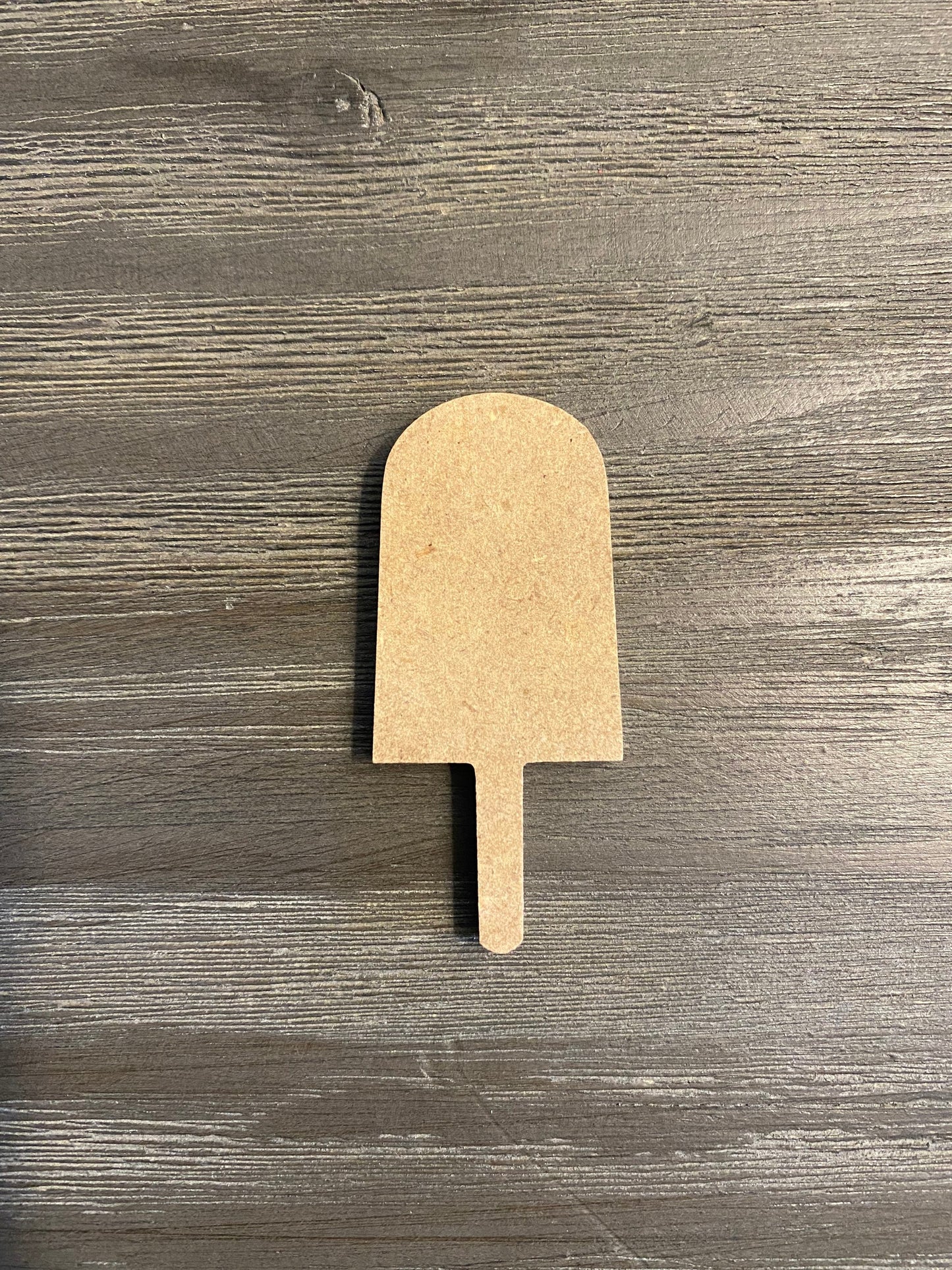 Popsicle Charm Cut Out