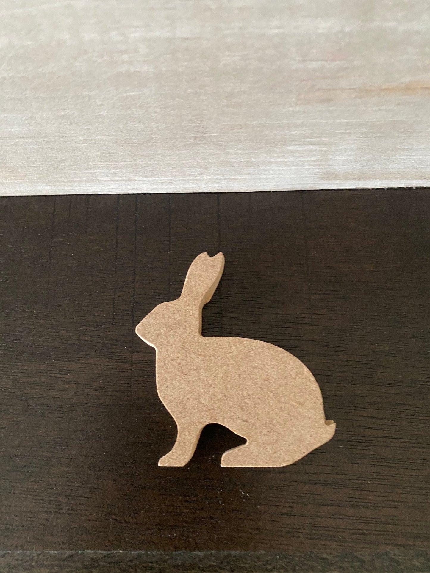 1/4'' Bunny Charm Cut Out