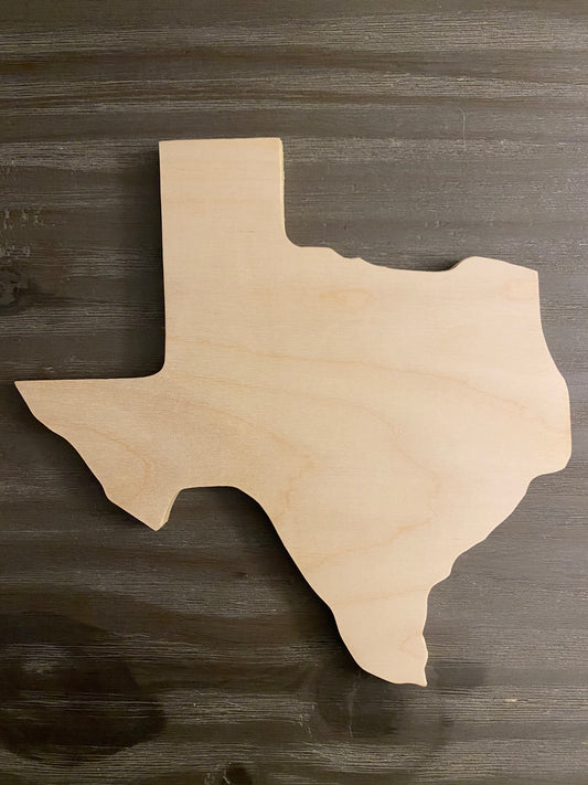 Wood State Cut Out