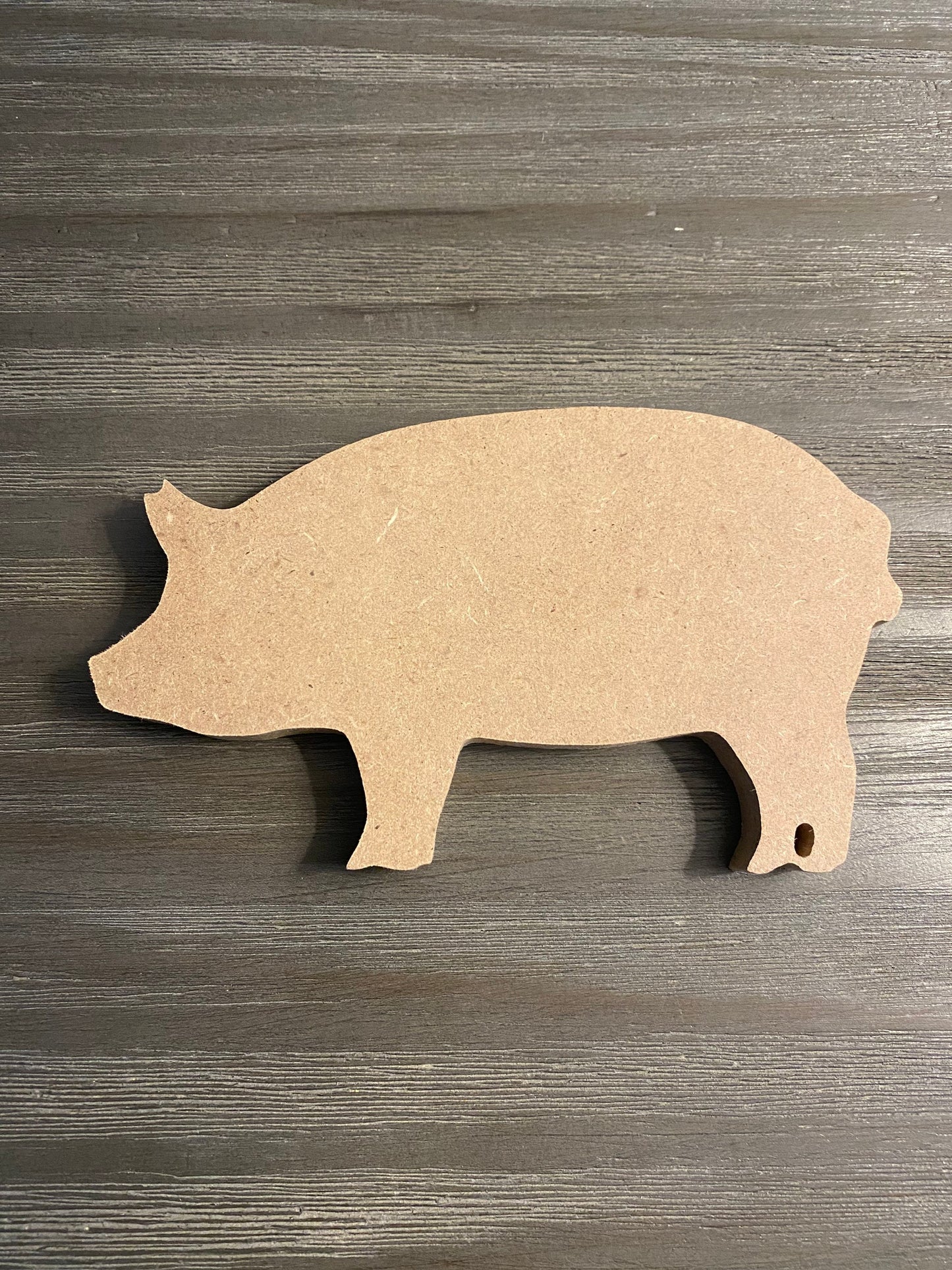 4'' Small Pig Cut Out