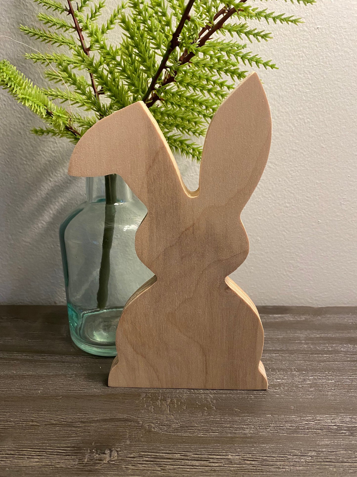 6'' Bunny Wood Cut Out