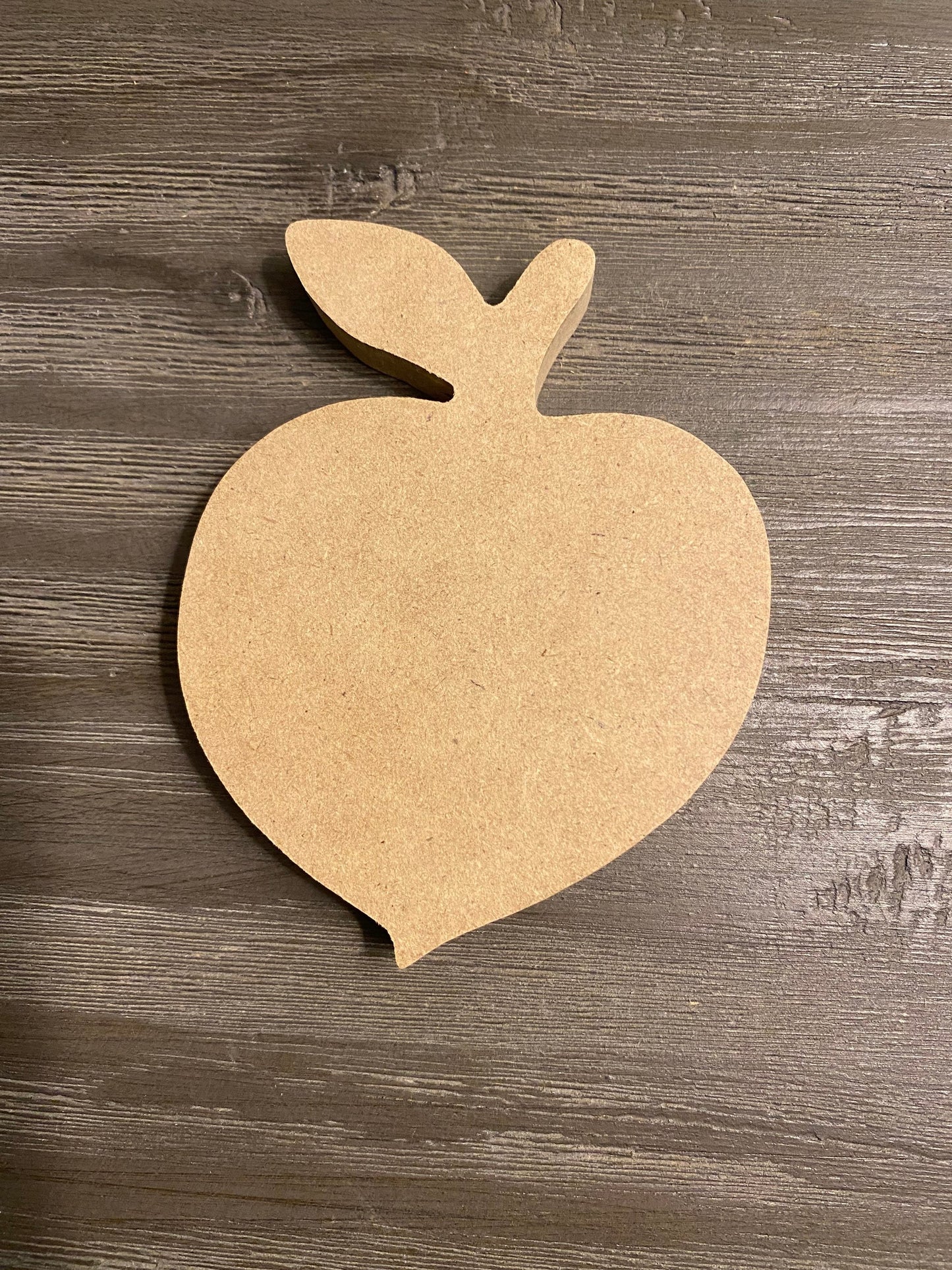 4''Peach Cut Out