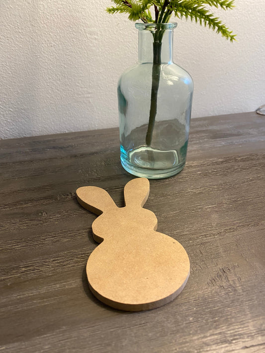 4'' Bunny Tag Cut Out