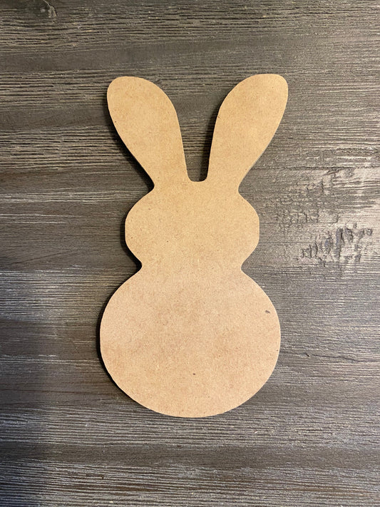 4'' Bunny Tag Cut Out