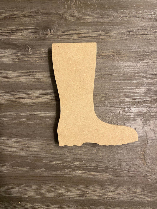 Rain Boot Cut Out