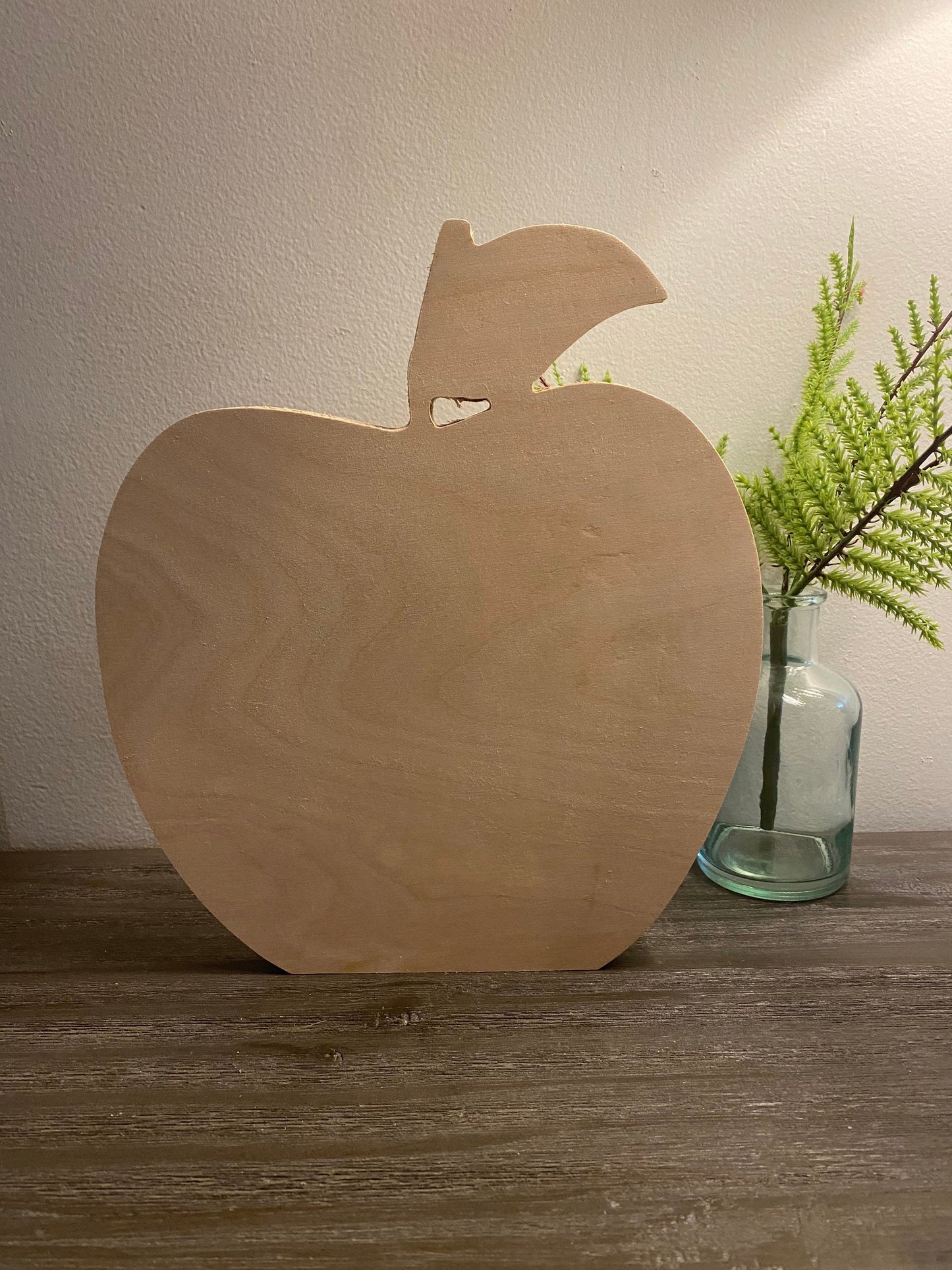 10'' Apple Wood Cut Out