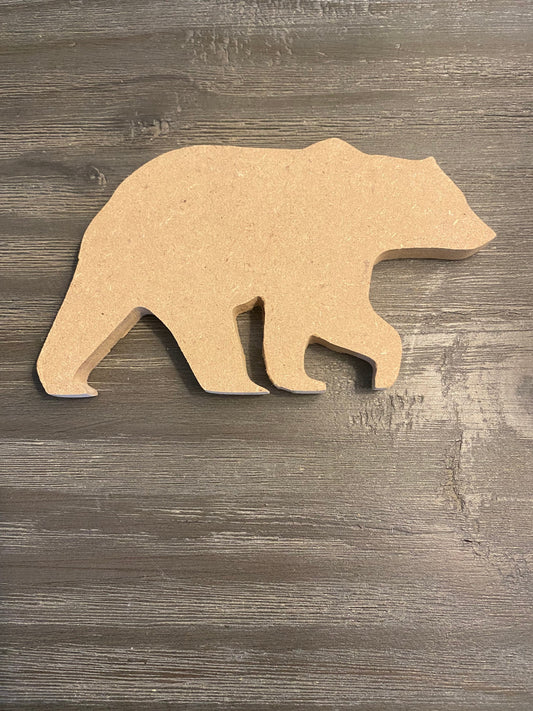 3.5'' Bear Cut Out