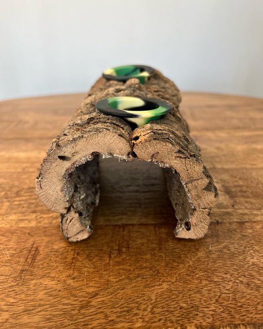 Cork Double Cup Holder & Hide