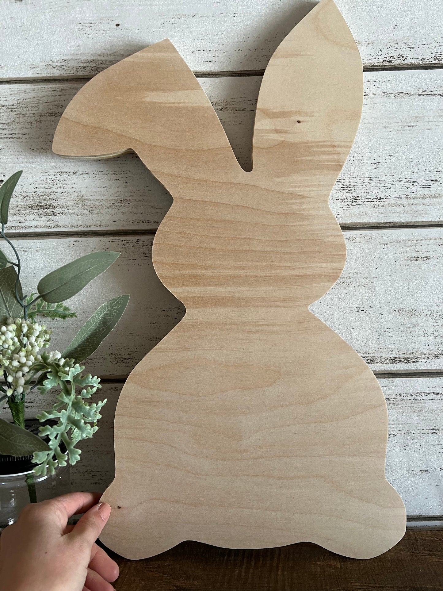 18'' Bunny Wood Cut Out