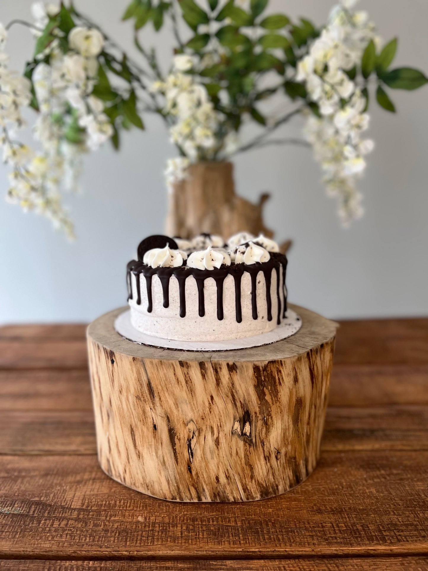 Wood Cake Stand