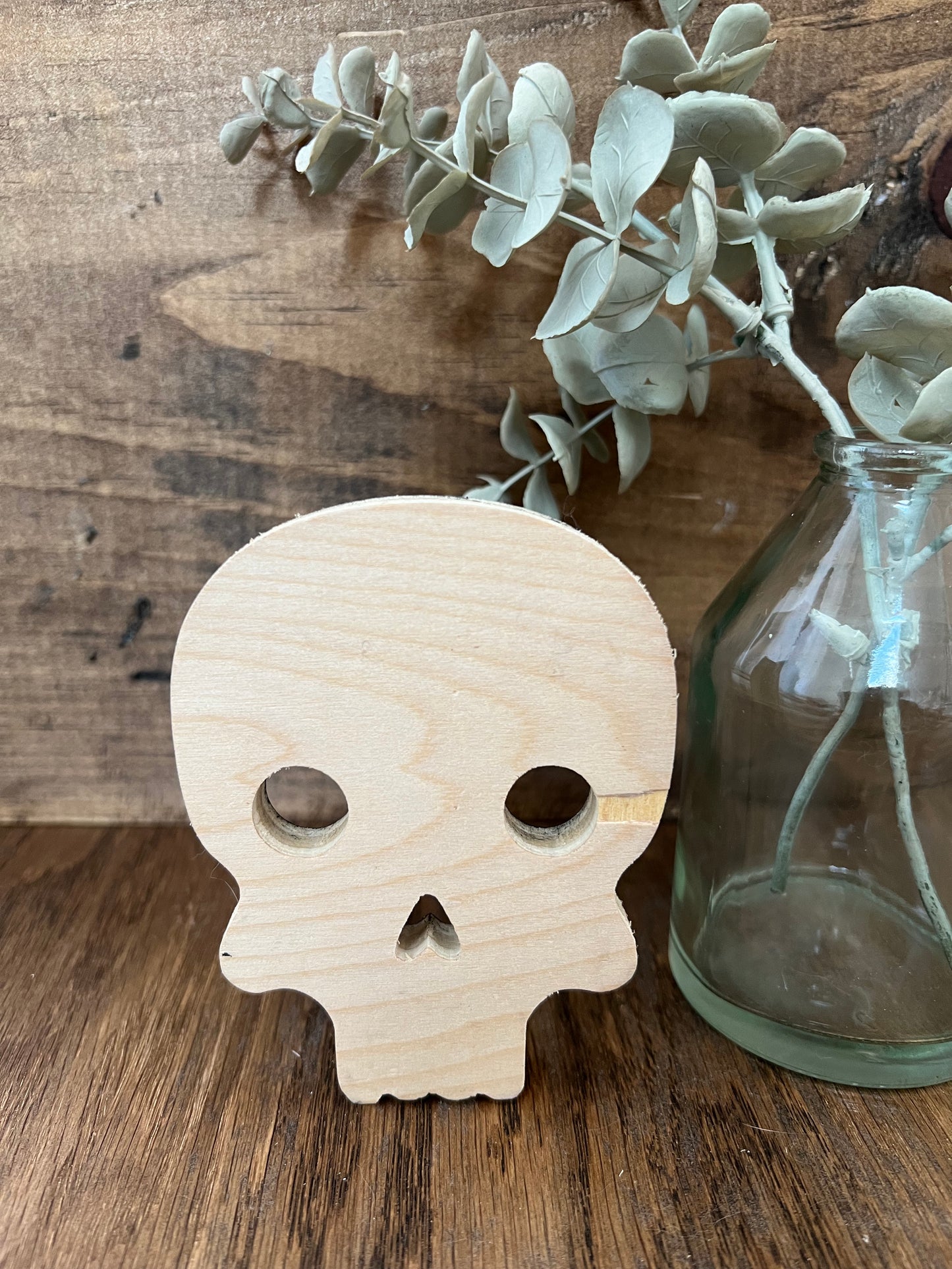 4” Skull Cut Out