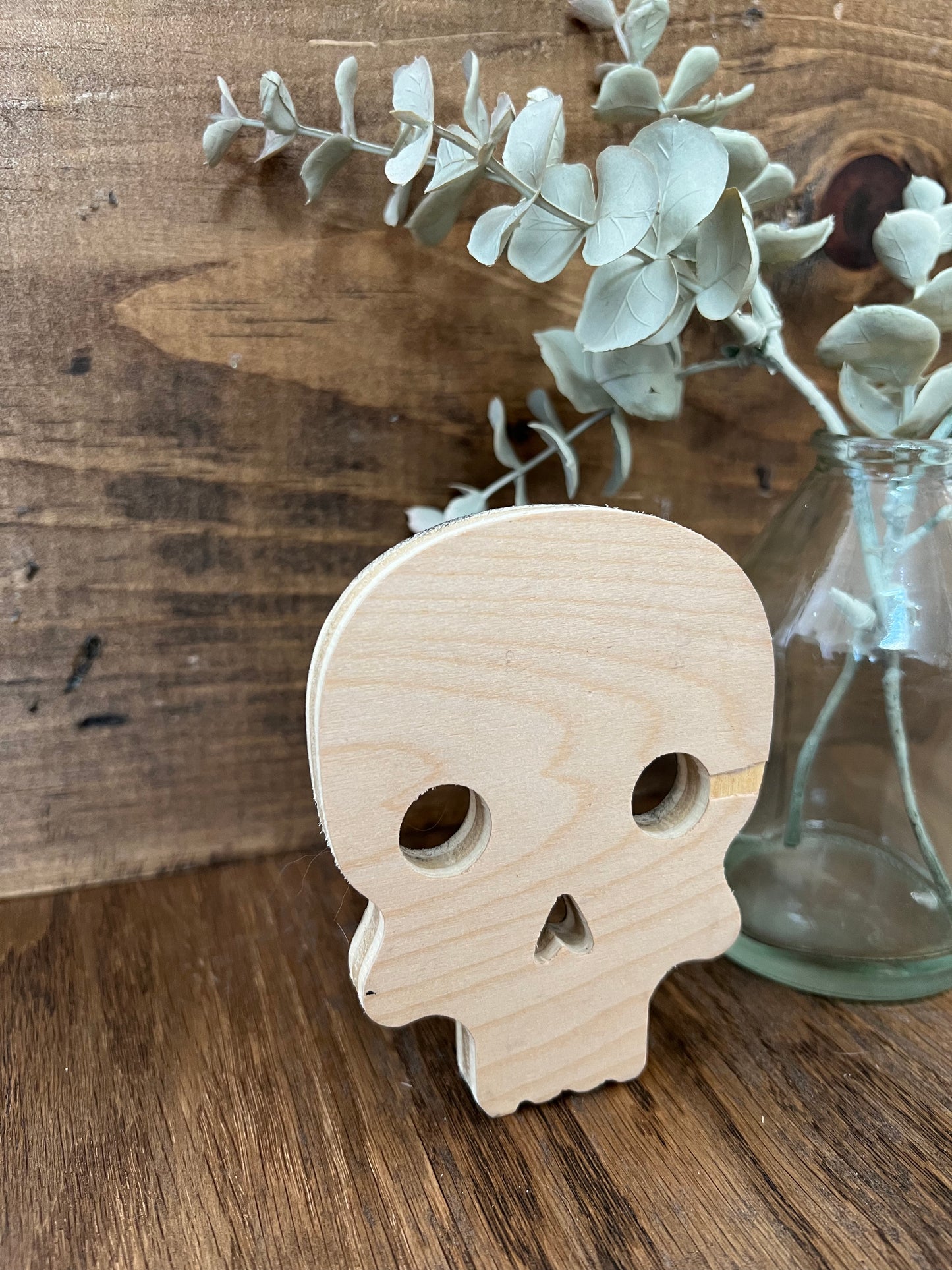 4” Skull Cut Out