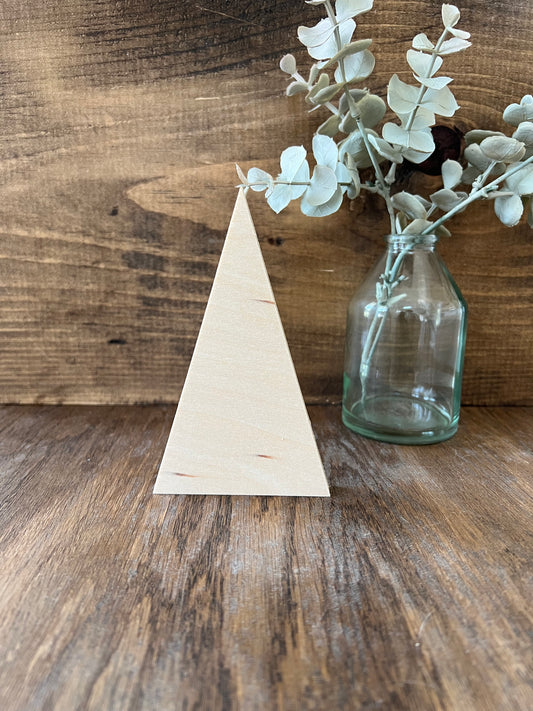 Triangle Tree Cut Out