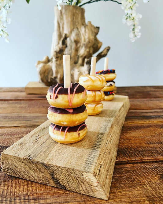 Wood Donut Stand