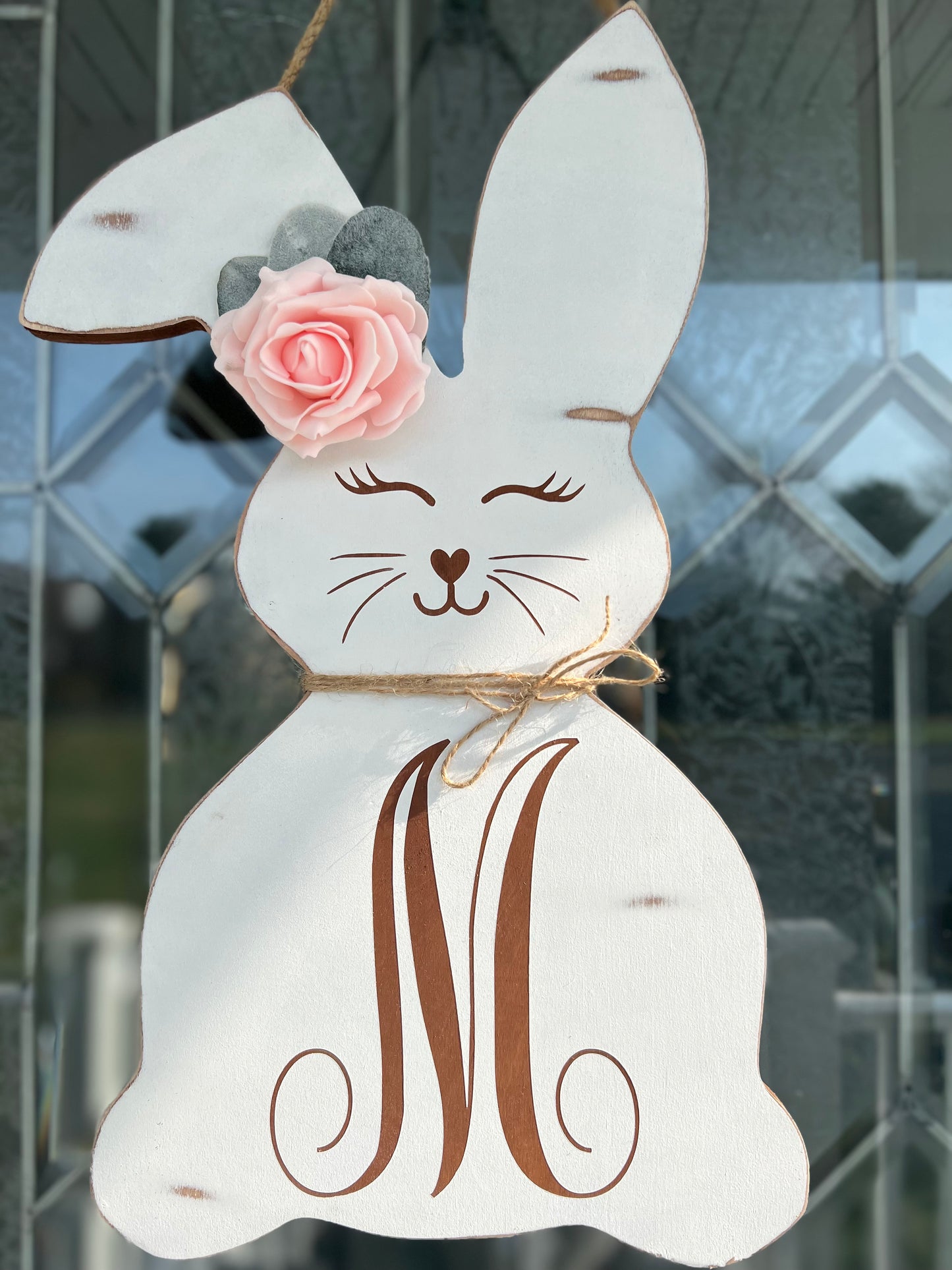 18'' Bunny Door Hanger