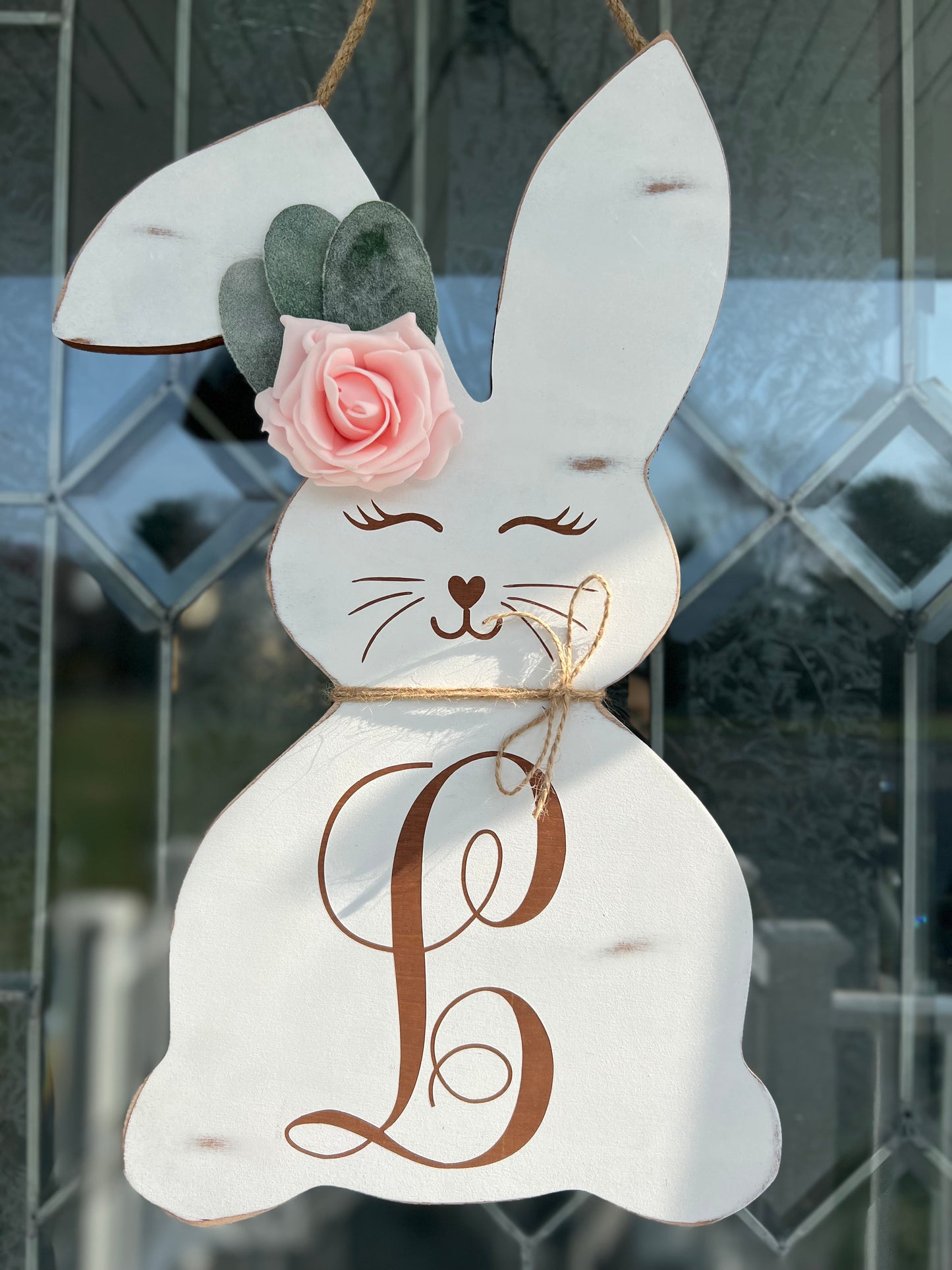 18'' Bunny Door Hanger